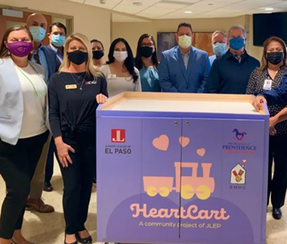 Our Team with the Hospitality Cart Program